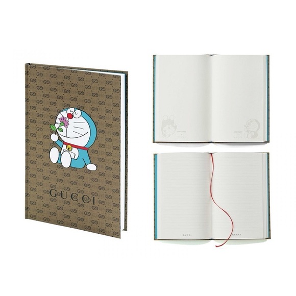 New Gucci x Doraemon hardcover notebook and notepads - Picture 7 of 7